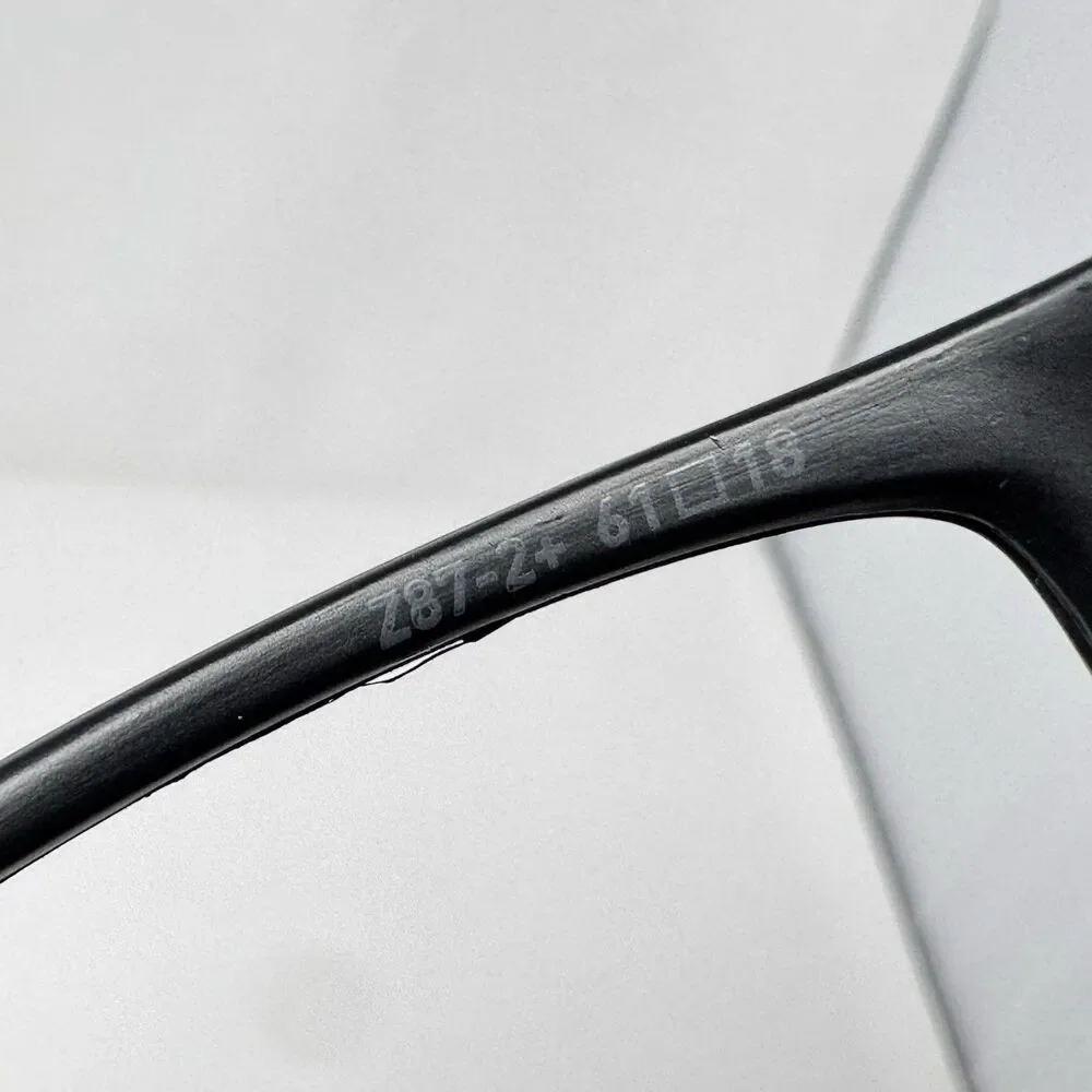 Wiley X P-17 WX 2402T Black Eyeglass Frames Z87-2+ 61-18-120